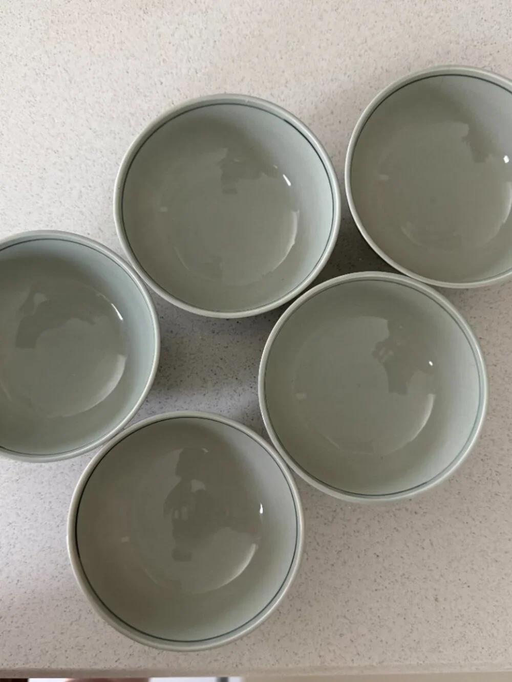 Vintage Japanese hand painted ceramic bowls